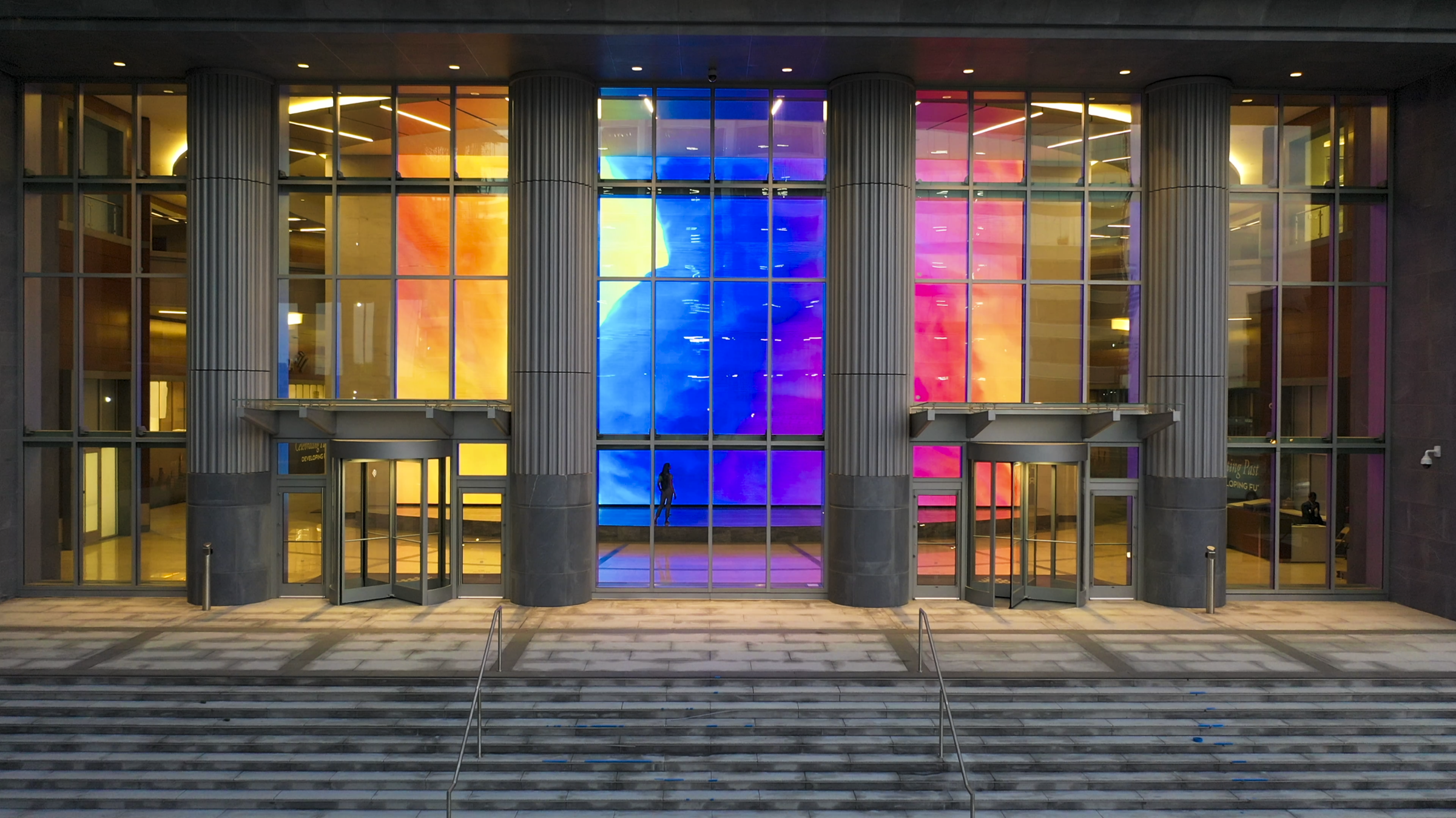 Legacy Union Video Wall - outside view - Copy